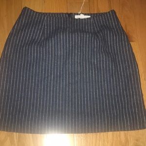 Grey flannel skirt